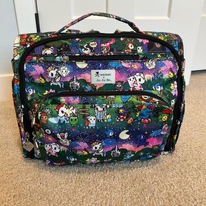 JuJuBe x Tokidoki B.F.F. Backpack, Multi-functional Convertible + Messenger Bag